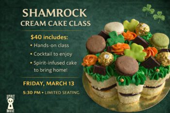 Shamrock Cream Cake Class- Sold Out