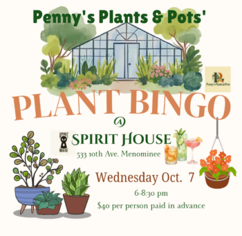 Plant Bingo with Penny's Plants & Pots